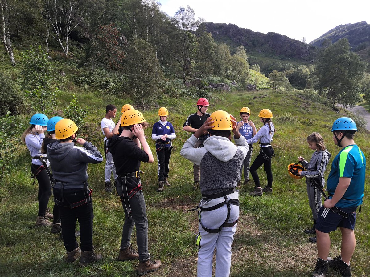 RacShe1001's tweet photo. Day 2. The Stewart Clan abseil and rock climb @GracemountHigh @OutwardBoundUK https://t.co/Ouw0SSQqyQ