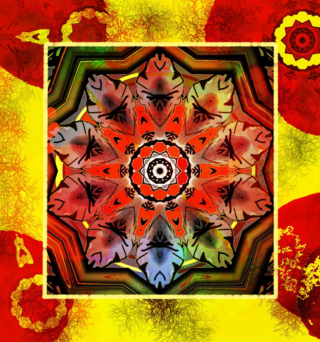 macasso1's tweet image. #mandala #jimmccarthy #innerouter
#steveditko