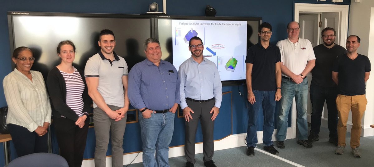 As the week comes to an end so does the #Endurica training courses held here at Rubber Consultants all week. Thanks to <a href="/EnduricaWill/">William V. Mars</a> and @EnduricaChris for running such a valuable course for the #RubberIndustry. #GetDurabilityRight

Now to the #IRC2019 for the #FatigueNinjas!