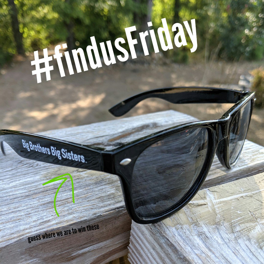 BBBSShelby's tweet photo. It's #findusfriday! We've been all over this week preparing to make matches of Bigs and Littles! Guess where we're at and you have a chance to win a pair of BBBS shades! https://t.co/6p3jWsW5kJ