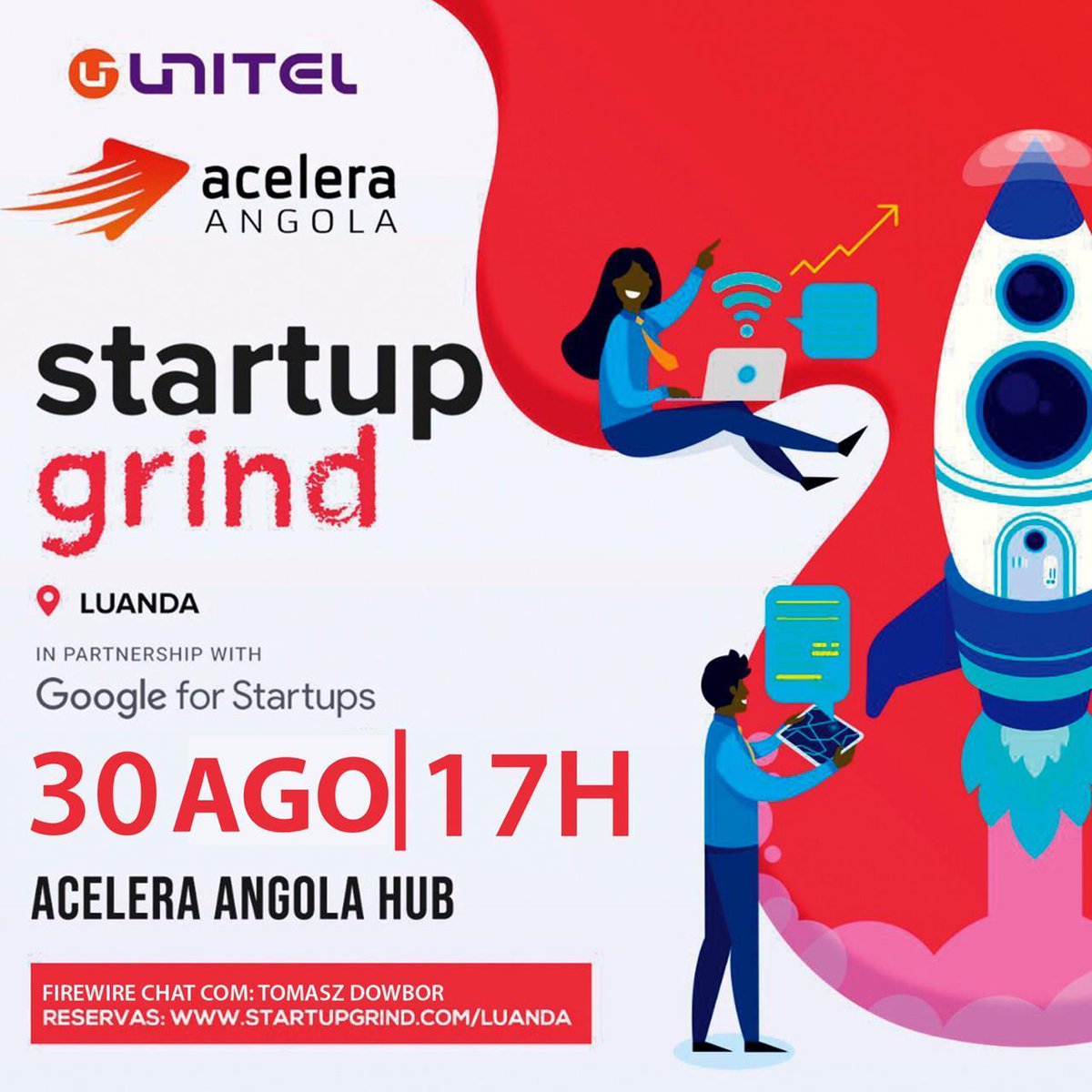 startupgrindlda's tweet photo. @AceleraAngola hosts Tomasz Dowbor https://t.co/nt2k4caMmF