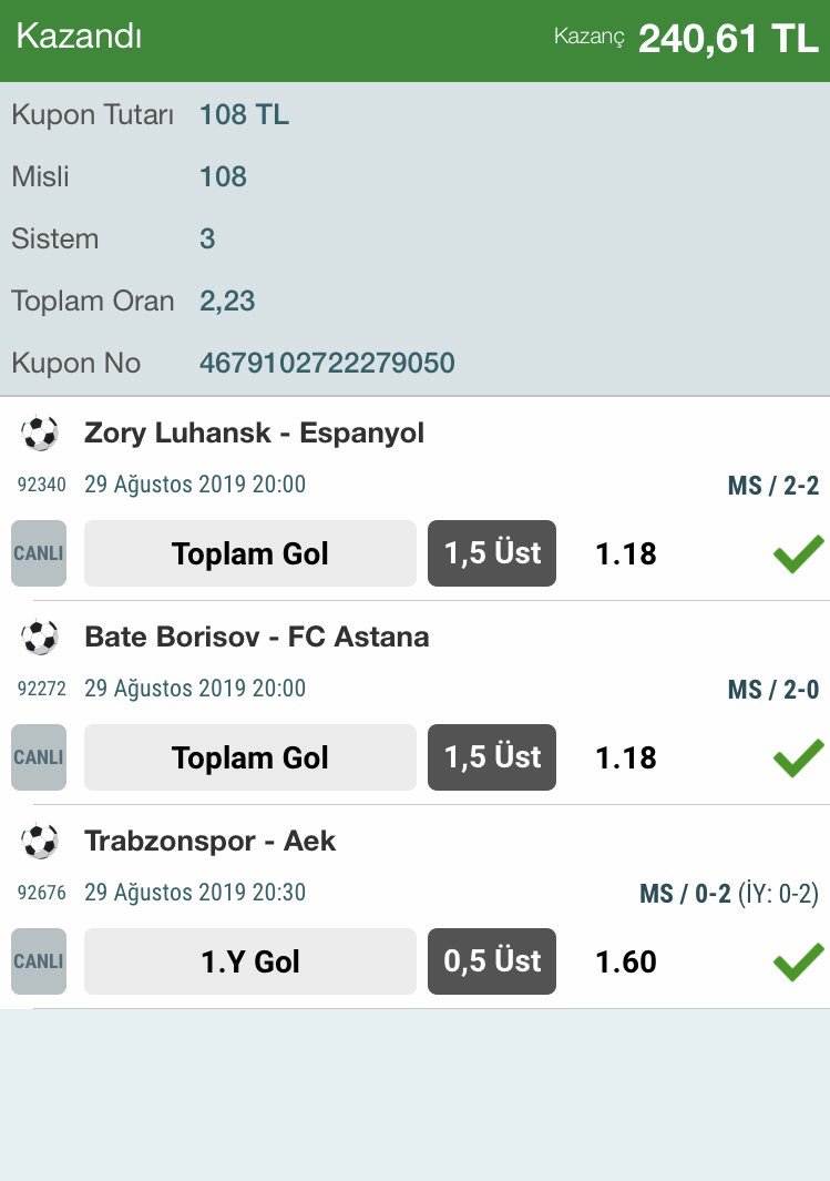 DKTipster's tweet photo. Ücretsiz tahminlerimiz için takipte kalın  #tahmin #iddaa #bilyoner #nesine #misli #kupon #bahis #maç #futbol https://t.co/fql9AobxPq