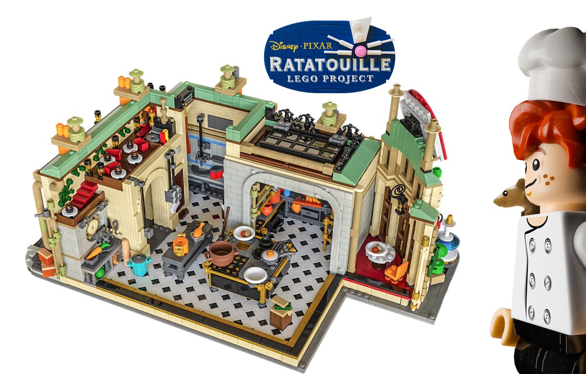 project_brick's tweet photo. @LEGOIdeas @LufoBrick @LEGO_Group @OBrick_Wan @Arconoide @BrickJonas_HU 10 000 VOTES on @LEGOIdeas can make this Ratatouille kitchen project a real LEGO set!
Please 🔃RT: sharing is caring!

>> VOTE HERE: https://t.co/6ccuj4R1vt
----------------
#disney #ratatouille @BradBirdA113 @pattonoswalt @RealBradGarrett @Pixar @TheDisneyBlog https://t.co/89GkIaQwZA