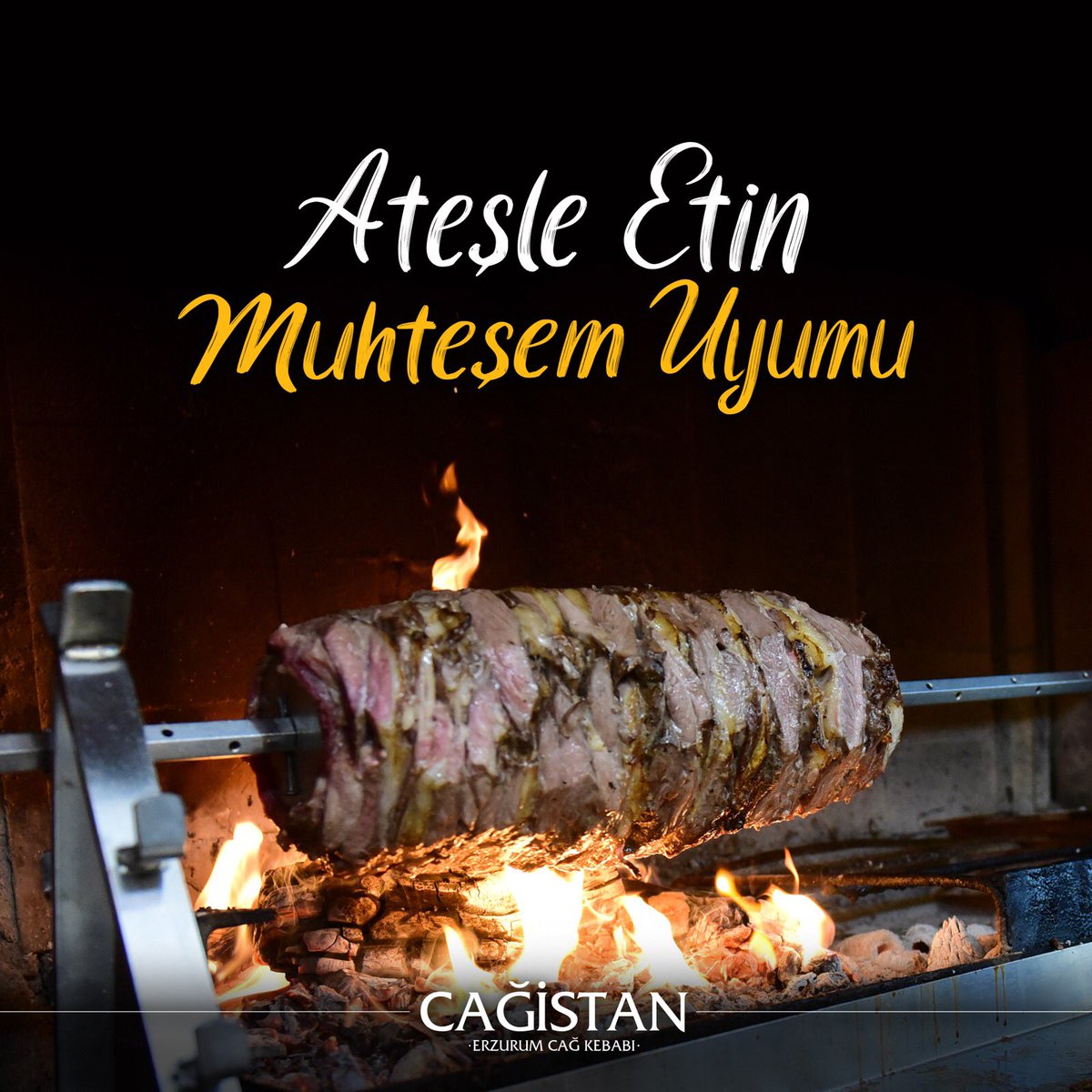 Cağ kebabı yapmak ustalık gerektirir. Cağ kebabı Cağistan’da yenir..