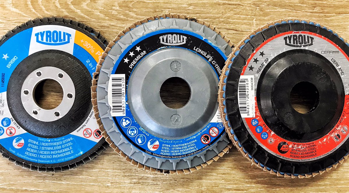 IFL_Welders's tweet image. Check out the full @tyrolit.group range of cutting, grinding and finishing discs that we have to offer. #welding #cutting #fabrication #finishing #abrasives