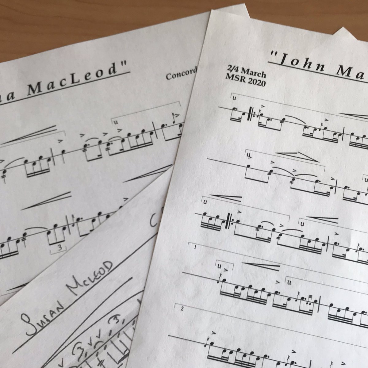 ConcordPipeBand's tweet photo. New MSR coming!
#pipe #band #pipeband #concord #piping #drumming #pipes #drums #rspba #music #premierdrums #teamconcord #teamnl #andantedrums #stevenmcwhirter #tyfry #snare #bass #tenor #flourishing #remo https://t.co/33T6112AWf