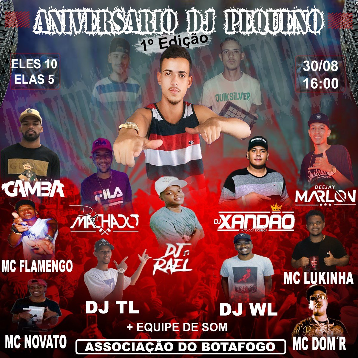 DJPEQUENOOFICI1's tweet photo. 👉todos os caminhos te levam para a festa de Aniversário do "DJ Pequeno"..💽🎶

1°Edição Como Várias atrações presente.

👉" E mais comando a pista ..
📛equipe Altas Horas👊
🔊🔊🔊🔊🔊🔊

👉Pensa que acabou tem Mais ..
 Game e 40 Litros de Corote Liberado

#repassa e divulga ➡📲 https://t.co/7pjSXlRGMo