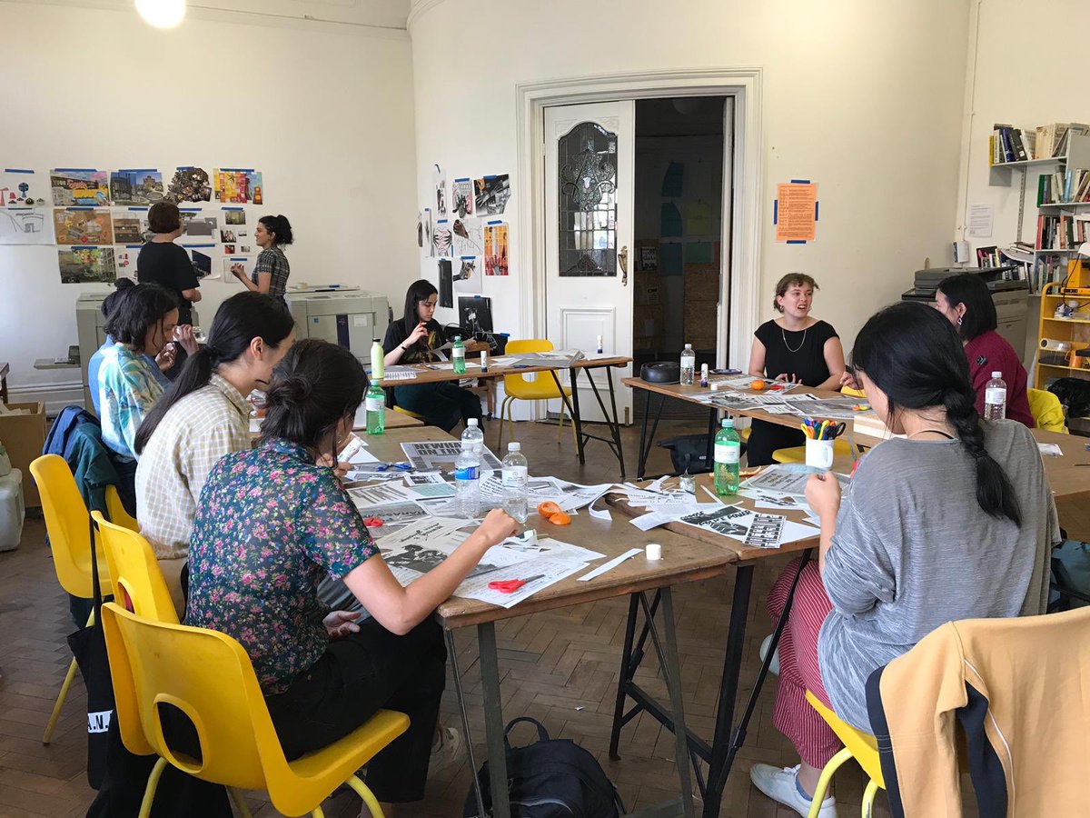 daikonzine's tweet photo. ✨Our second workshop for #ActivatingNewham ‘Memorialising Alternative Histories’ will take place on Monday 2nd Sept 6-8pm at Rabbits Road Press! ✨

We’ll be creating risograph blue plaques commemorating anti-racist organising in Newham &amp; learning to wheatpaste them onto boards! https://t.co/UxFgOF2pHl