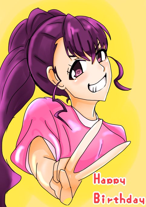 タフさんがTwitterに投稿した九条ウメ(ゾンビランドサガ)のイラスト。