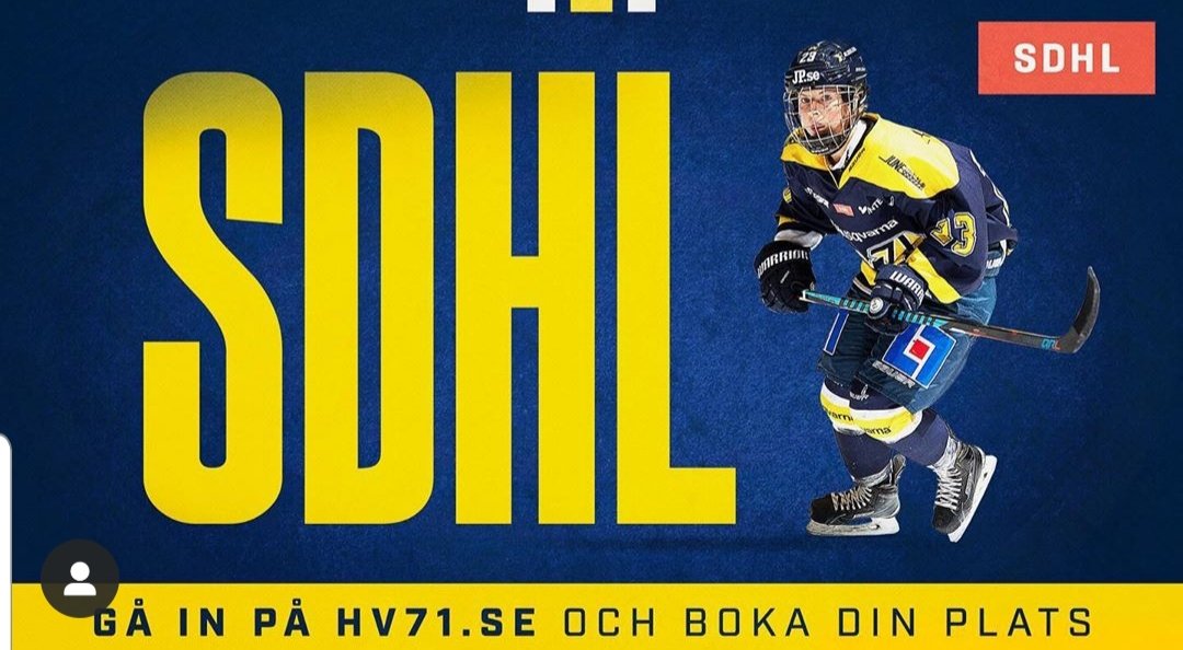 Det närmar sig säsongspremiär... 
Nytt för iår- Köp lösbiljetter till SDHL via hv71.se.