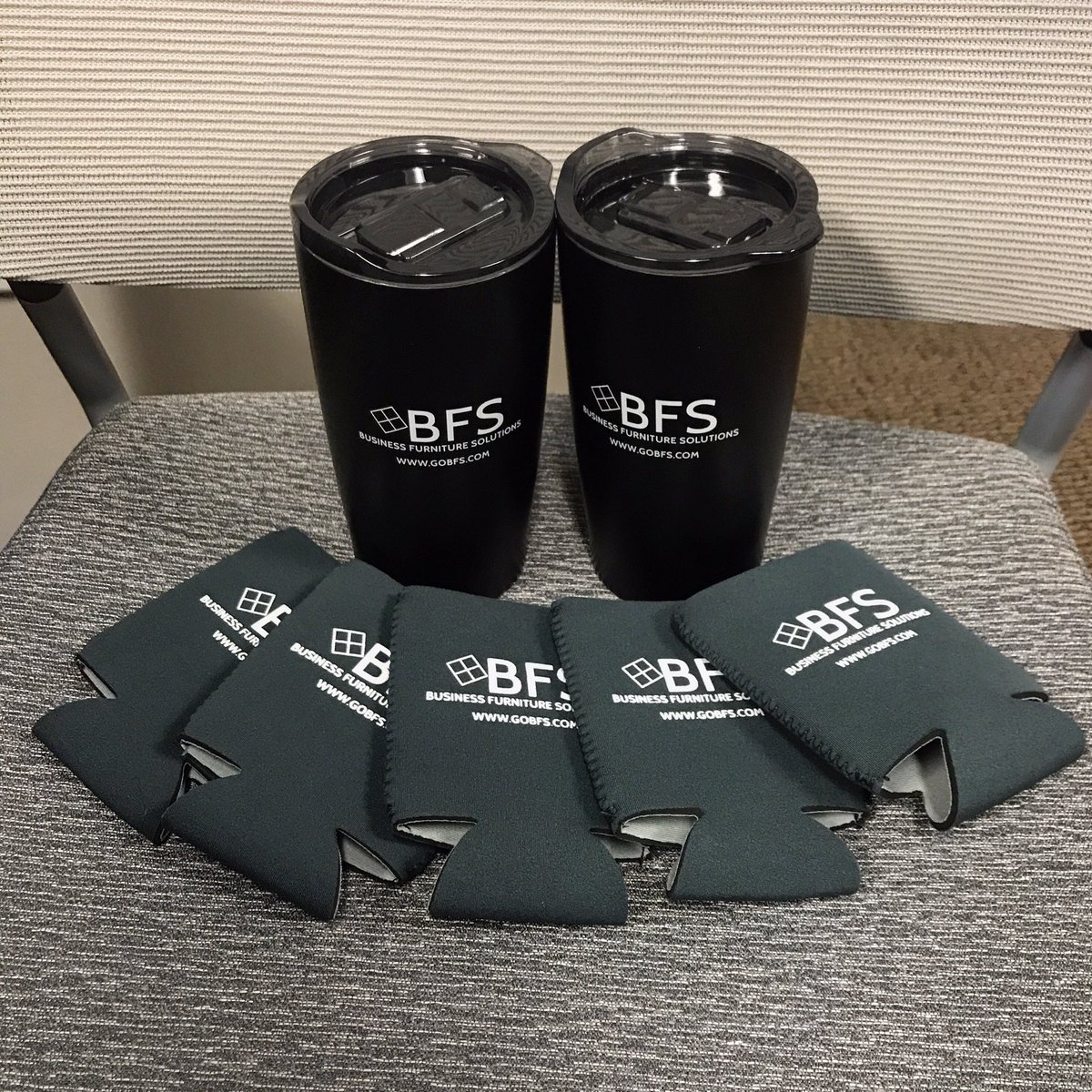 🤗 HAPPY FRIDAY EVERYONE!! 🤗We have all this new merchandise ready to give out. We are anxious and excited to share information about our upcoming jobs and completed jobs through this new platform!! #businessfurniture