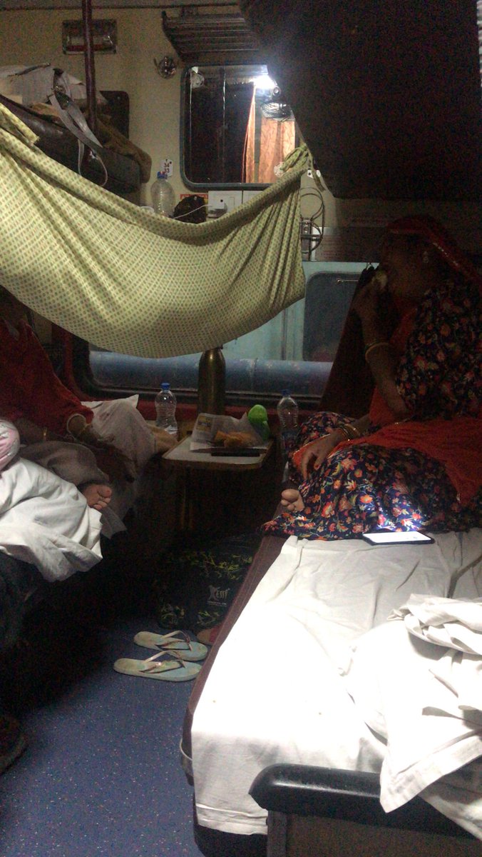 sangInIshah's tweet photo. Who'd say I am traveling 2nd AC @IRCTCofficial @PiyushGoyal..
This is the respect level for IRCTC in INDIA. https://t.co/Uh8w4yjQUo
