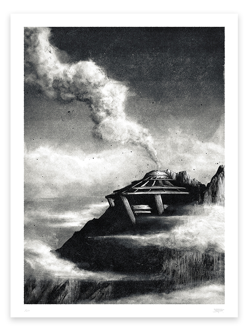 "Outpost Zeus" prints are now available on my website. 

- Edition of 25
- 12" x 16" 
- Signed &amp; numbered

https://t.co/gVQ8zKxlrP

#art #illustration #print #ArtistOnTwitter 