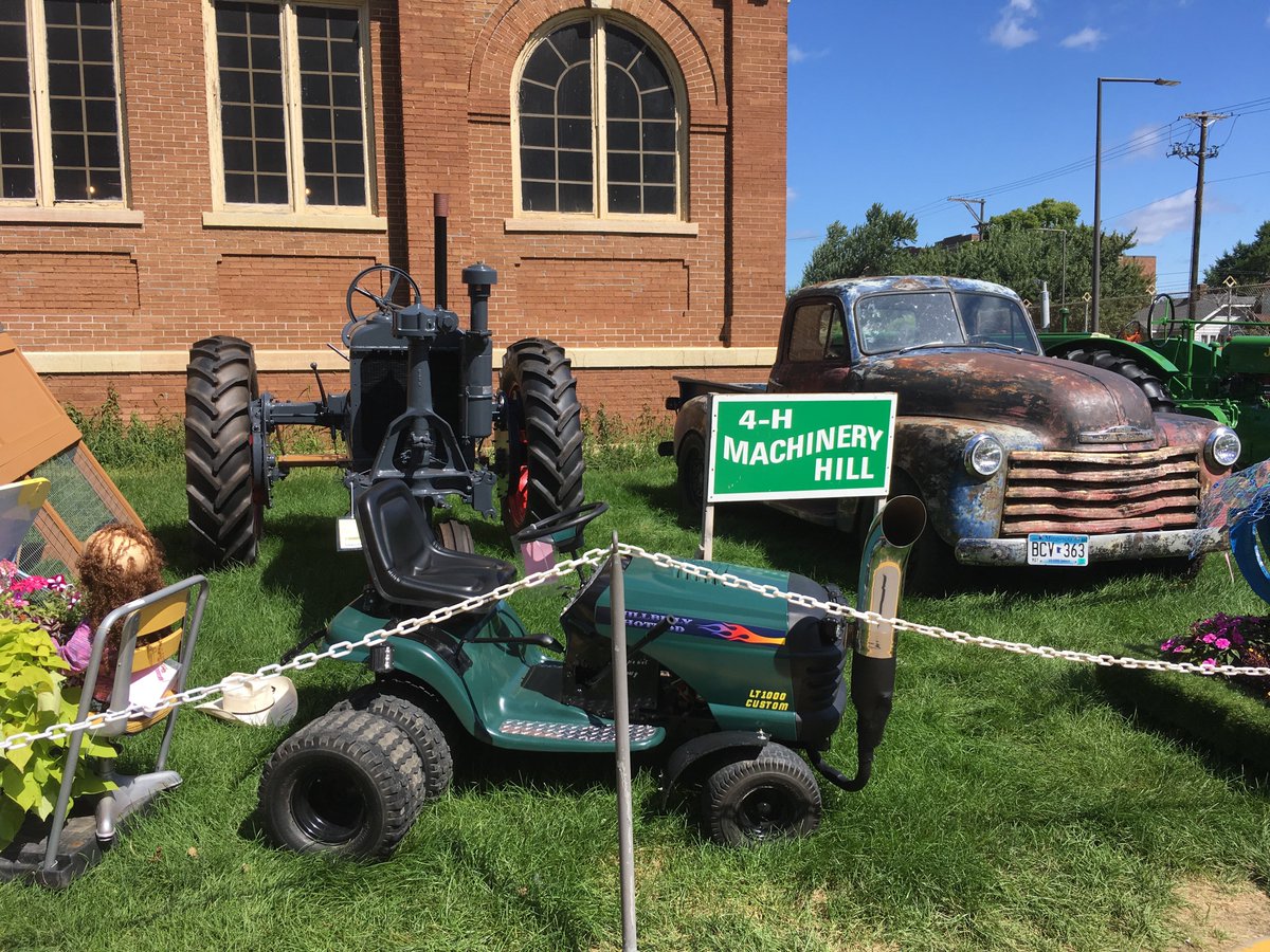 DowningDavid13's tweet photo. #GLpodcast When at the State Fair, don't miss "4-H Machinery Hill" https://t.co/MyqM6GgEjo