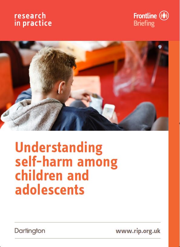 Understanding self-harm among children and adolescents: Frontline Briefing – new briefing to support responses in practice: ow.ly/MU9030pp7AF