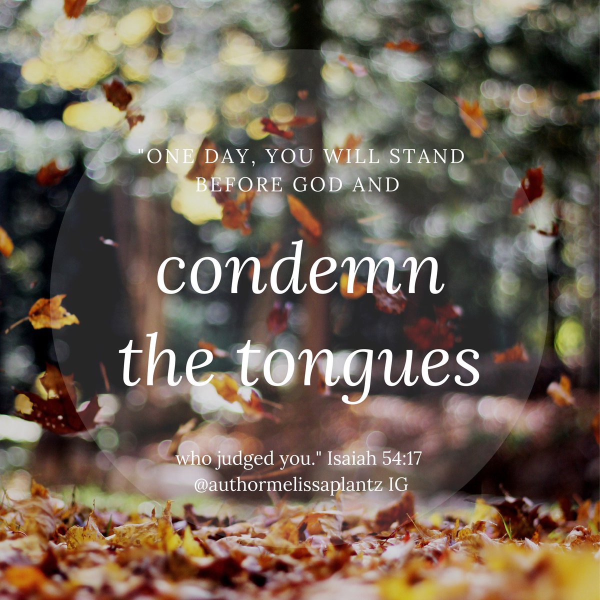 TheWritePlantz's tweet photo. Someone needs this word today!

"No weapon formed against you shall prosper, and every tongue which rises against you in judgement you shall condemn. This is the heritage of the servants of the Lord, and their righteousness is from Me," says the Lord." Isaiah 54:17 NKJV #Bible https://t.co/ZmpG5VffTg