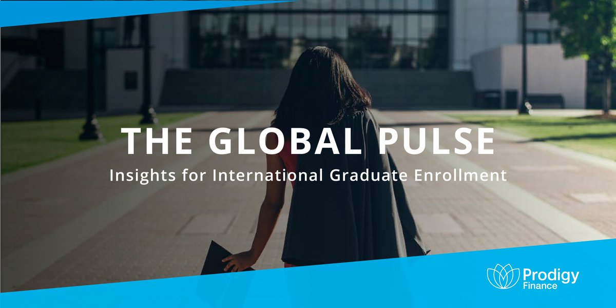 ProdigyFinance's tweet photo. After a decade of supporting students at the world’s top schools, we’ve gathered #data on #postgraduate study #trends. Find these #insights in our inaugural trend report, The Global Pulse: https://t.co/f0ILvDPtaU #ProdigyFinance #FundYourFuture #TheGlobalPulse #studyabroad https://t.co/tEdfOlpv8G