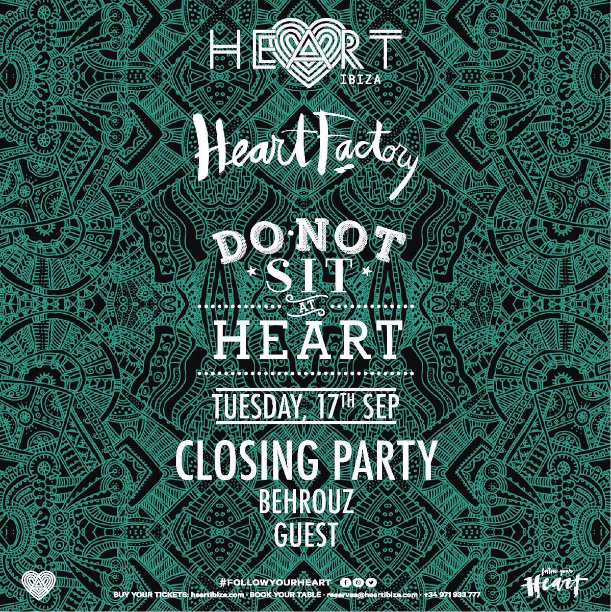 DJBEHROUZ's tweet photo. We are looking forward to @DoNotSit_ At @Heartibiza Closing on September 17th. The line up is looking super, and will be announced soon! Let's dance! ✨  #donotsitinibiza #donotsitatheartibiza  
​Tickets➡️ https://t.co/1ZH3deAGc9 https://t.co/HYnagJVj2p