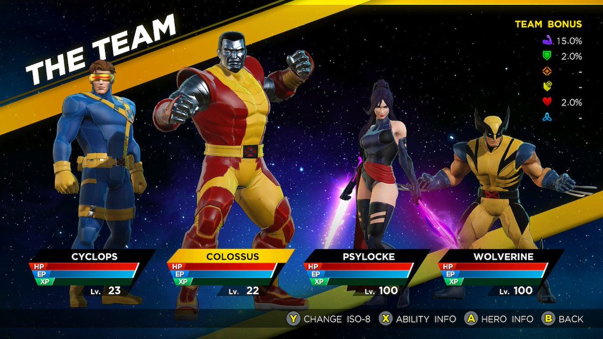 WaggleFest's tweet image. #MUA3 update is live!!! #FreeLC #XMen #NintendoSwitch