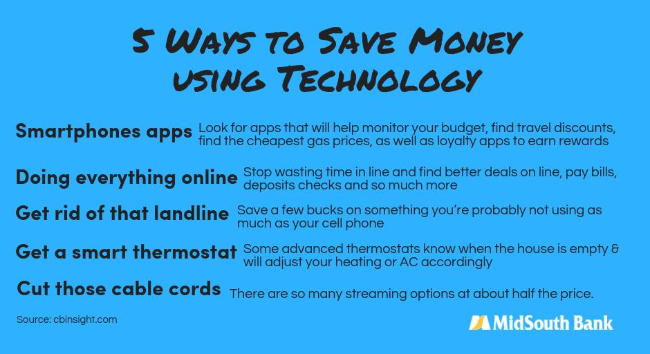 If you use technology correctly, it can also save you a lot of money. Here are some ways technology can save you more than a few bucks.