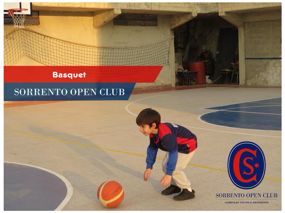 Divertite con #Basquet en el #Club !⛹⛹️‍♀️
¡ Te esperamos  !
-----------------------------------------
⚓️#Sorrentoopenclub
341 6 41 6000 | 454 5269
🏡José Hernández 831-Rosario