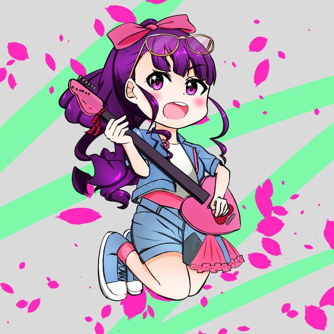 kerberos@イラスト部さんがTwitterに投稿した九条ウメ(ゾンビランドサガ)のイラスト。