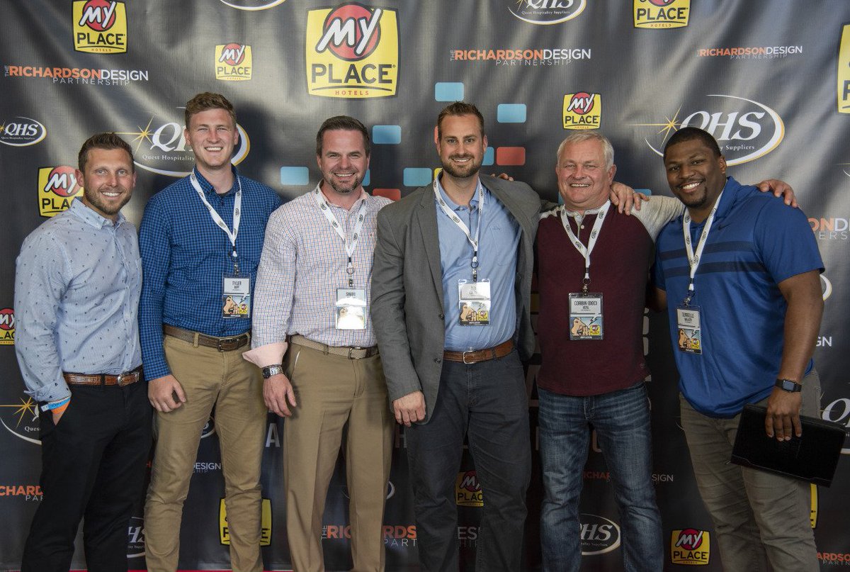 MyPlaceHQ's tweet photo. We're officially designating Fridays as a day to celebrate friendship! Check out some of our favorite friends at #MyPlaceCon this past April! #FriendshipFriday https://t.co/q8ewCBhn5N