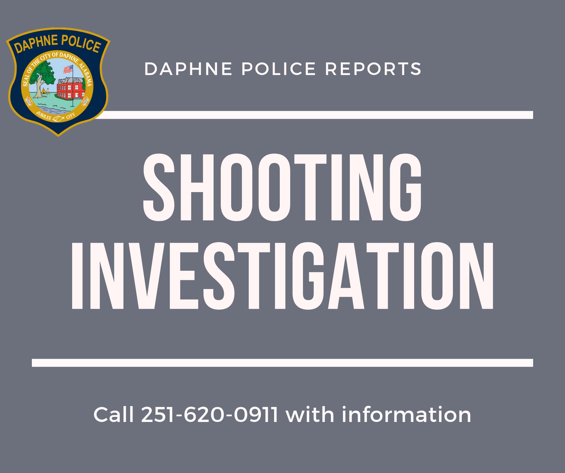 Daphne Police Dept on Twitter "The Daphne Police are continuing to