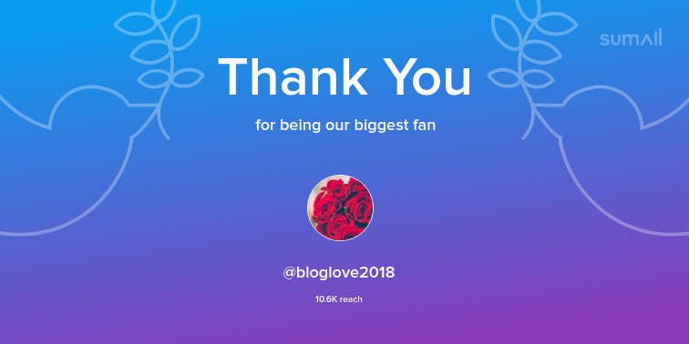 of_trophy's tweet photo. Our biggest fans this week: bloglove2018. Thank you! via https://t.co/oW9WKl57SM https://t.co/jLdm6GkEyT