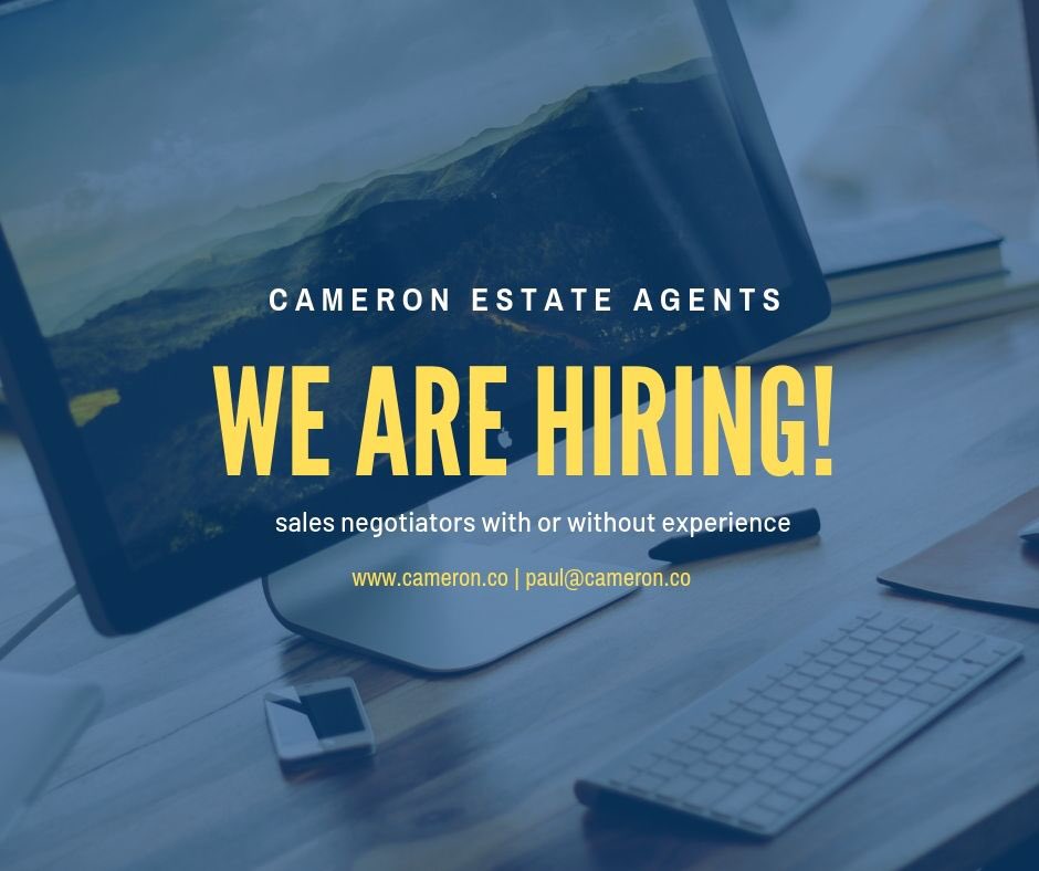 CameronGroupCo's tweet photo. Please email your CV with a covering letter to: paul@cameron.co 🏡 #camerongroup #estateagent #job https://t.co/hu3QGdqYxH