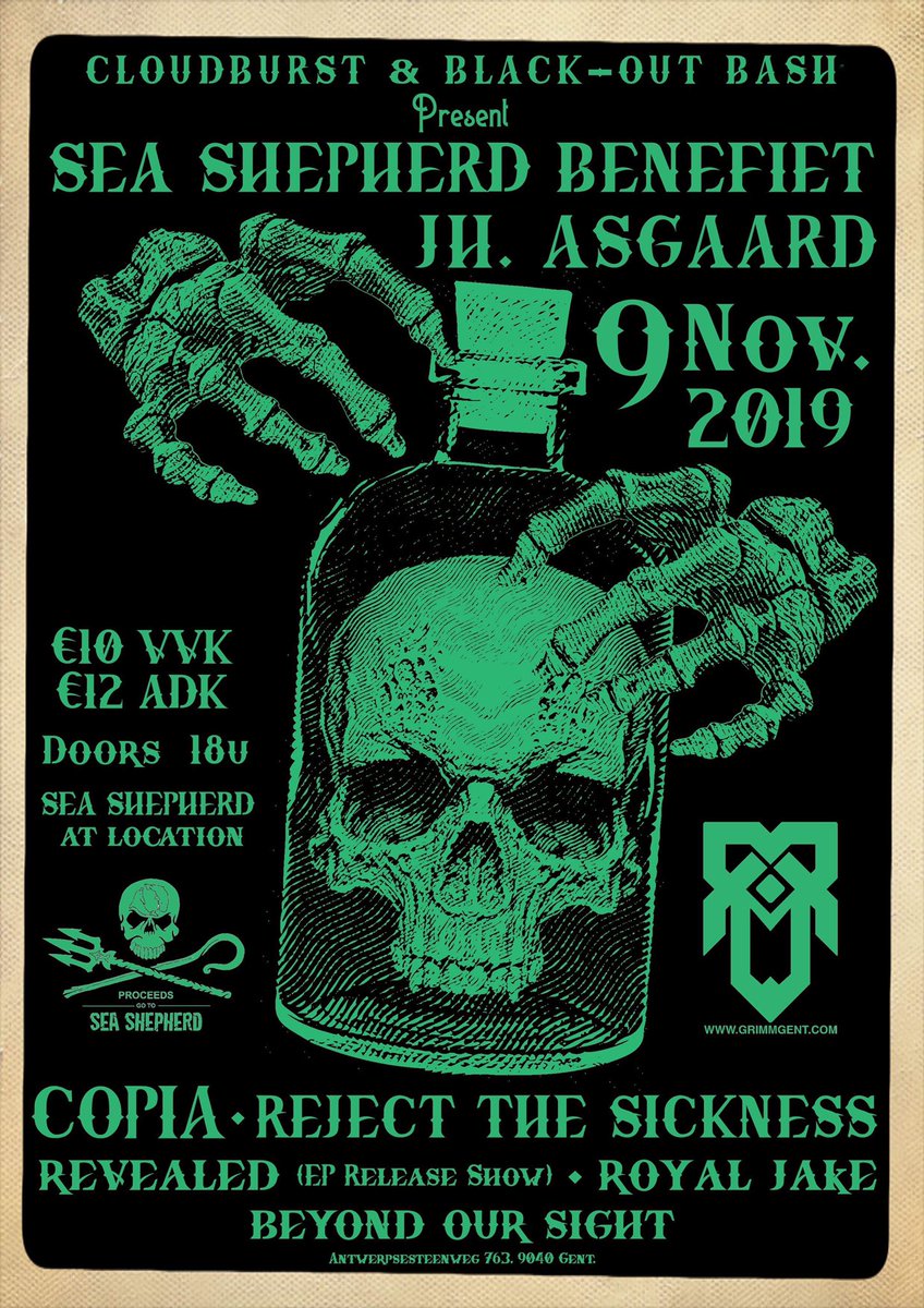 RoyalJakeBand's tweet photo. Our next one goes out to our endangered friends from the deep blue ocean 🐳come show them some love🐋 @grimmgent @jh_asgaard @copiaband @reject_the_sickness @seashepherd #metal #headbangers #metalhead #seashepherd #moshpit #mosh #show #liveshow #royaljake #metalcore #metalfans https://t.co/P36bpkBNLj