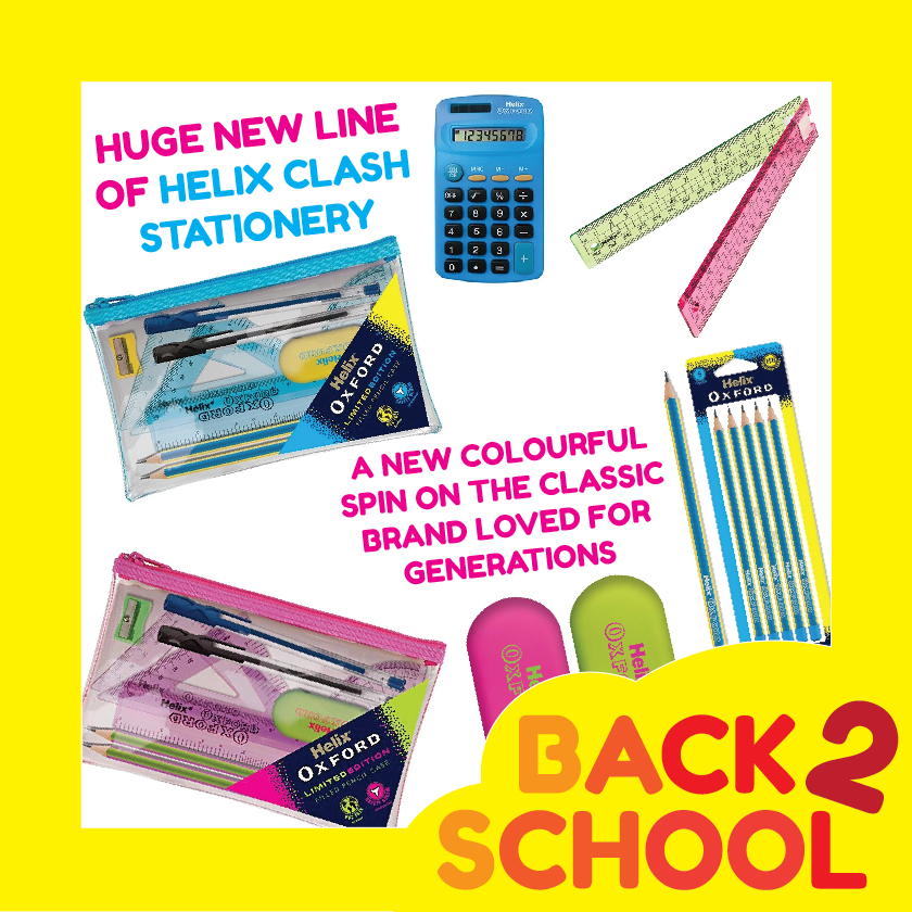 CopyConcept's tweet image. The new Helix CLASH range is a fabulous new spin on the traditionally loved Oxford stationery brand, we have the full range available in-store now - great for having all your supplies match and stand out from the crowd!