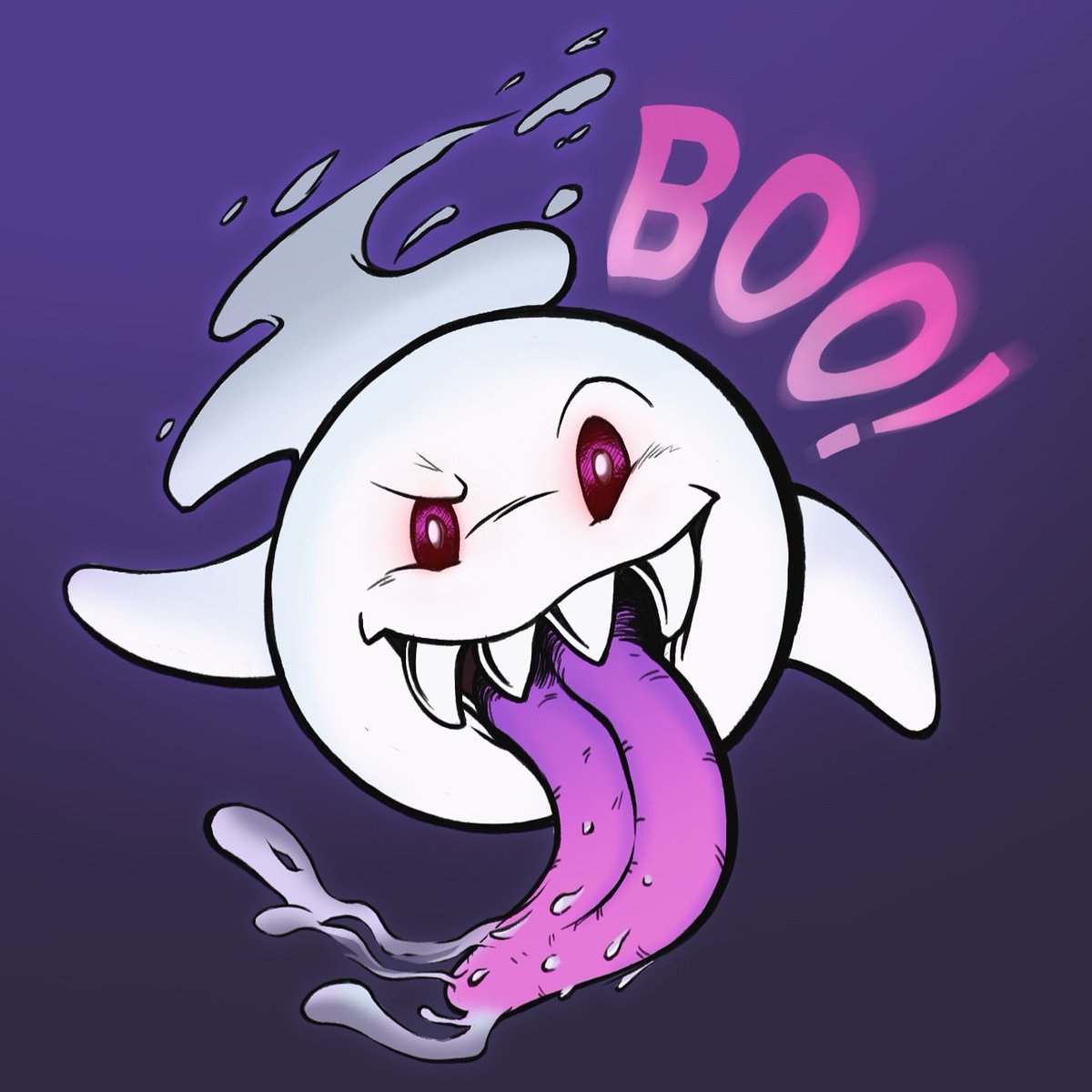 BlakeRadcliff1's tweet photo. BOO GHOST from the Super Mario franchise ๐ป๐ป
.
It will be a button and maybe even a sticker! :)
.
.
.
#booghost #supermario #nintendo #animeart #popart #cuteghost #fanart #animefanart #creepyart #cuteart #mariokart #nintendoswitch #boo #supermarioodyssey #digitalart #color https://t.co/LA8KPvtxRk