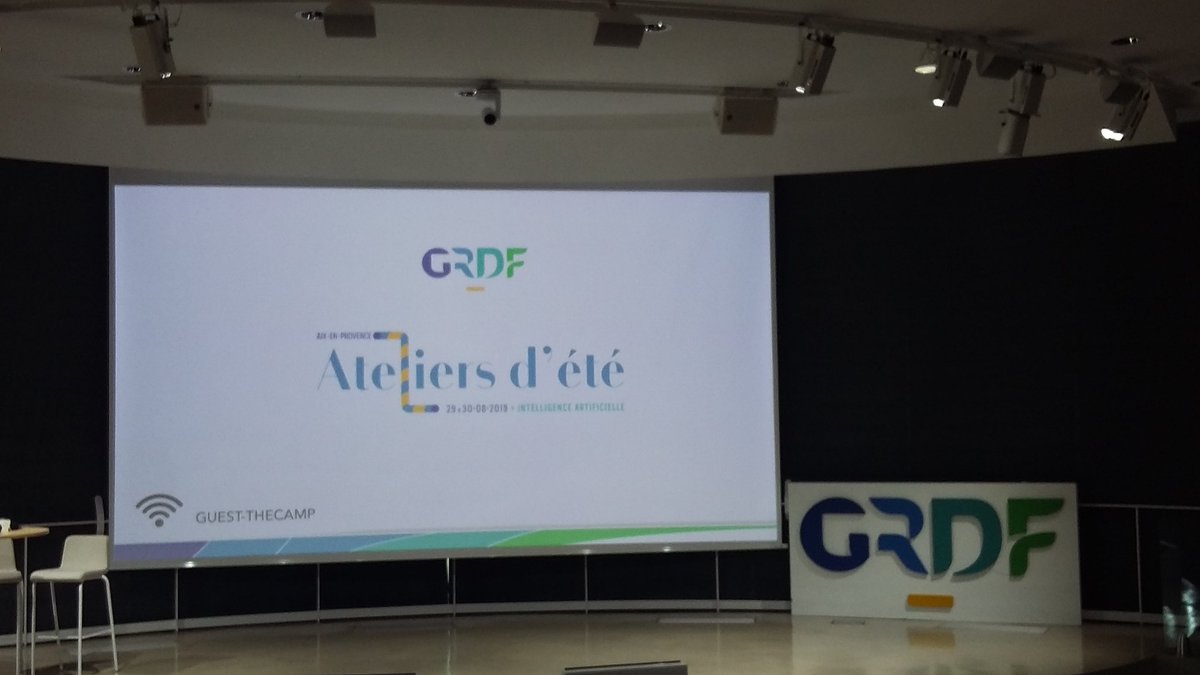 MathBonneau's tweet photo. Les Ateliers d'été #GRDF sur l'#IA, deux journées inspirantes au cours desquelles on a plongé ensemble dans un monde de tous les possibles ! #GRDFattitude #legazcestlavenir
Des idées &amp; une carte postale en take-away, et un immense merci aux organisateurs !!! https://t.co/wpE0xZXG0f