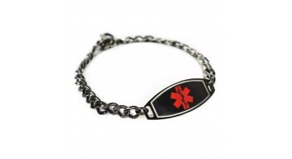 MyIdentityDoc's tweet photo. Last Friday of the month and we're feeling good, how about you? Here's something for Fun Product Friday, too! A black #medicalID plate on a black chain, ooh! (We just had to keep rhyming!) https://t.co/EioffPNbvV https://t.co/QRiwf4aBpD