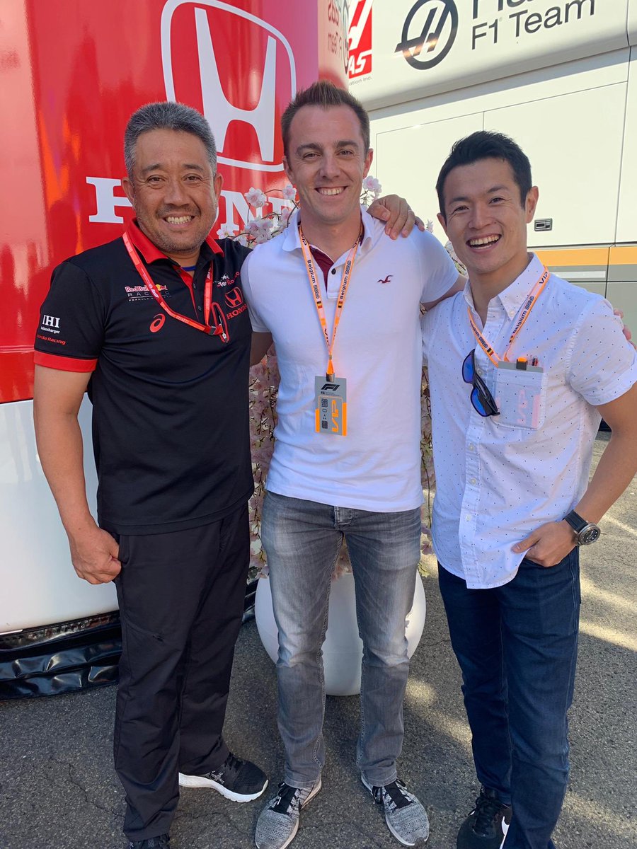 BerBaguette's tweet photo. So nice to meet the #Honda Family at Belgian F1 GP! 🇧🇪🏁🇯🇵 

#F1 #BelgianGP #PoweredbyHonda https://t.co/4sfu0PdaEC