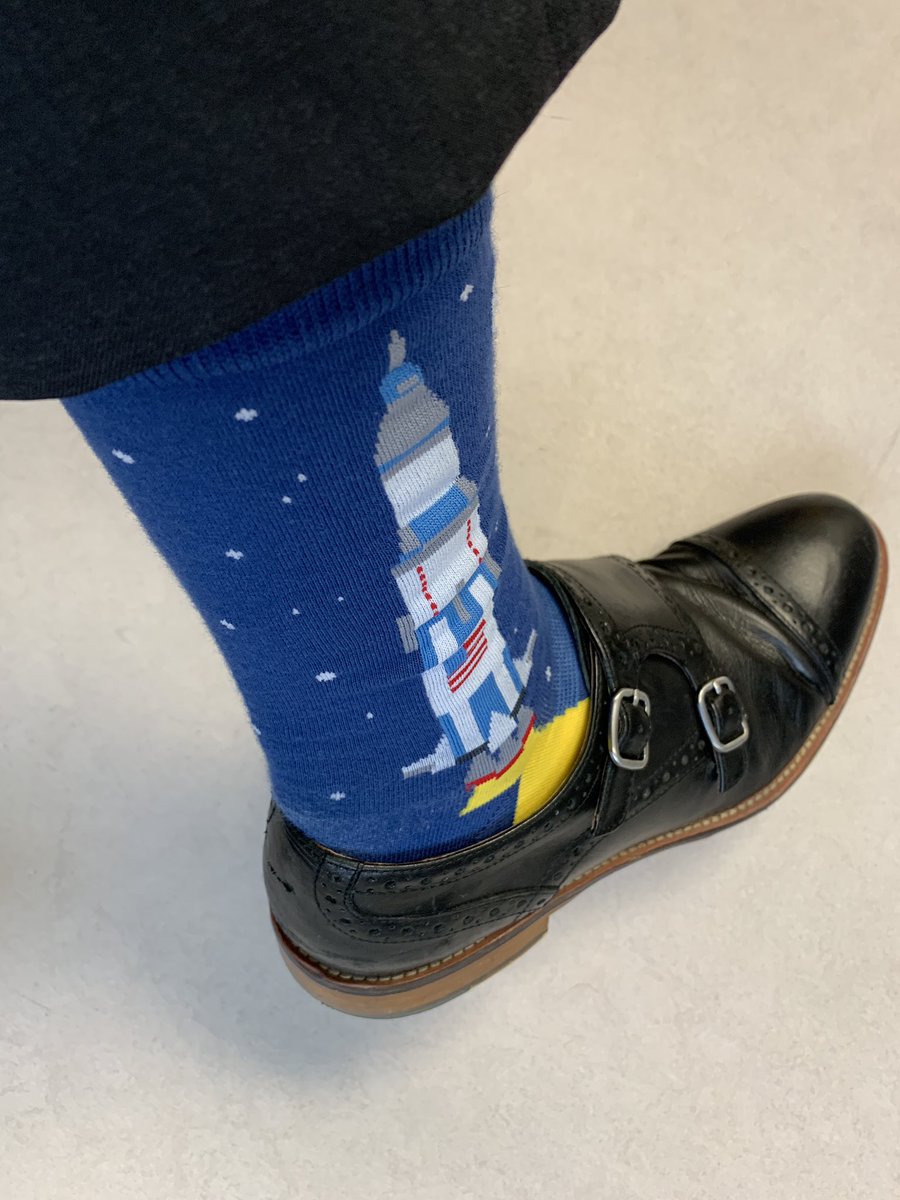 pancreas_eraser's tweet photo. Happy Friday!! I know it’s a little belated, but what better way to celebrate the amazing FEET that was Apollo 11, than with socks ;) #surgeonsocks @SockItToMeInc https://t.co/qd1qNYbgeC