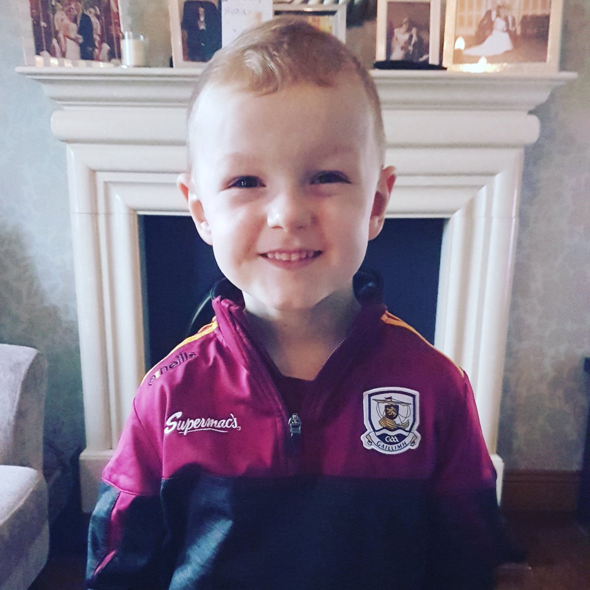 Mark's first day in Killeeneen NS #timeflying #delightedwithhimself