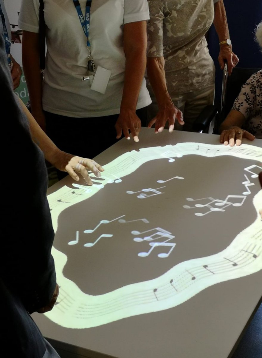 newportncn's tweet image. The team were delighted to attend the launch of the #magictable on Sycamore Ward, St Woolos Hospital yesterday afternoon @AneurinBevanUHB  @TovertafelUK