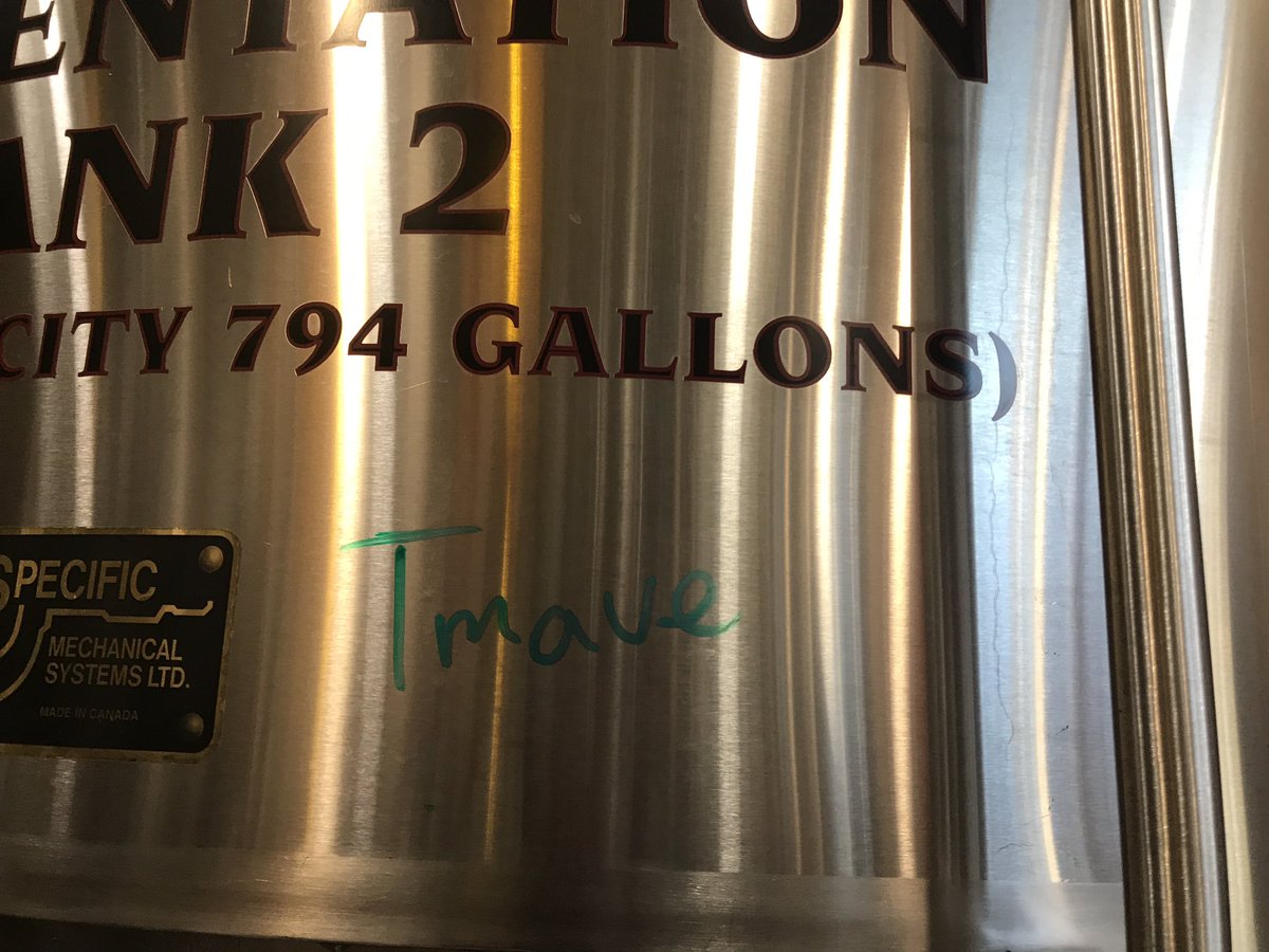 GBTysonsBrewer's tweet photo. Tmave 3.0 on the way. Bohemian pils, bohemian dark malt, carabohemian, Carafa, and chit went into the brew plus saaz for the hops. #czechdarklager #tmave #tmavy https://t.co/AjY2dSmVx3
