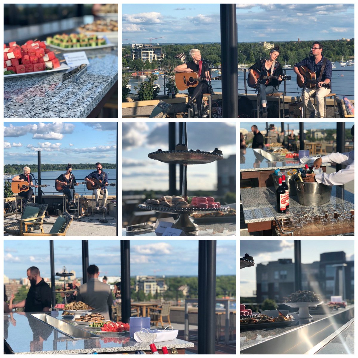 We celebrated adding The Lakes Residences community to our StuartCo family last week with a gorgeous rooftop happy hour! #stuartcoliving #apartments #minneapolis