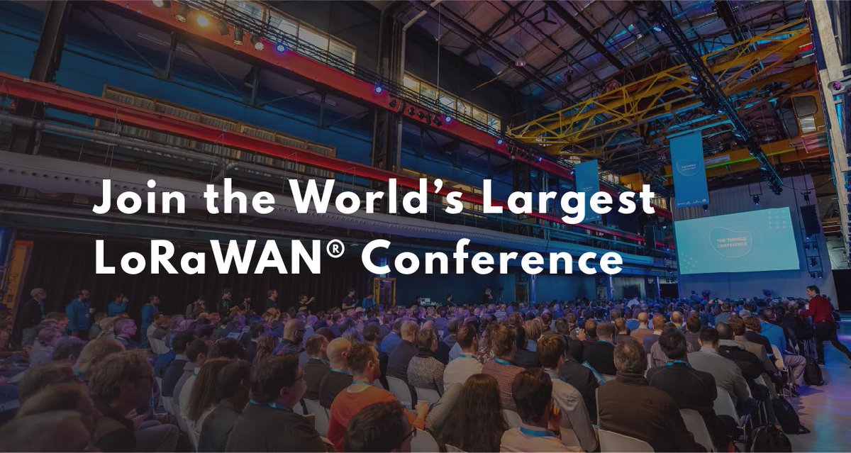 There is no better time to buy your ticket for the biggest #LoRaWAN event of the year than now. Early bird tickets are almost SOLD OUT - don't miss the offer and be part of the future of #LoRaWAN.

Buy your ticket: ow.ly/SMfq30prClG