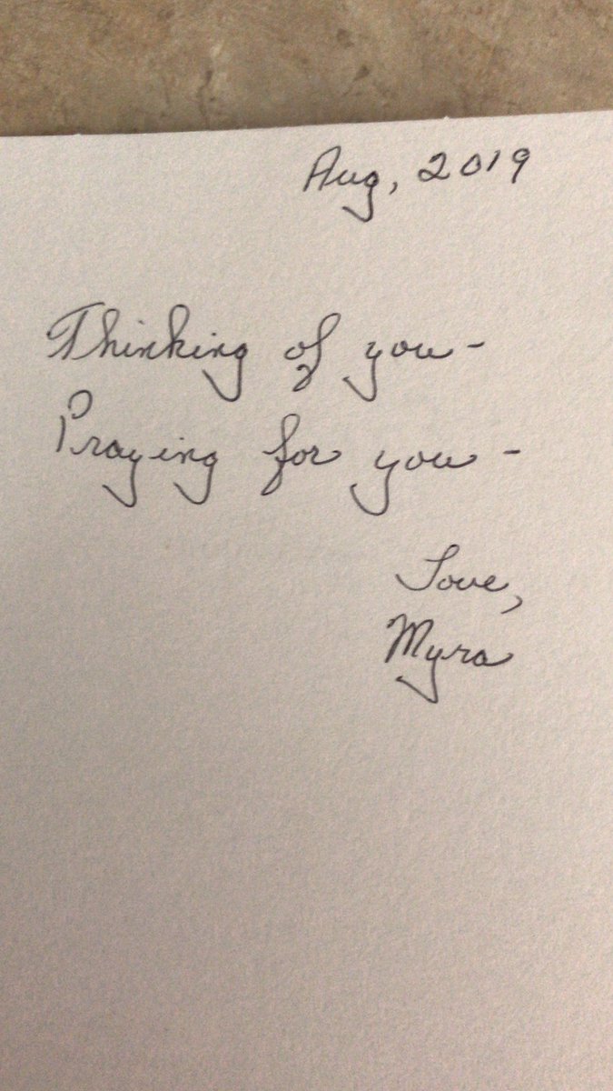 patti_roche's tweet photo. Every year I get a card from this retired teacher/friend at the beginning of school. It makes me smile and reminds me that we are all in this together...even in retirement. Teaching is a job you may leave...but it never leaves you ❤️ https://t.co/iHxL4fjN8G