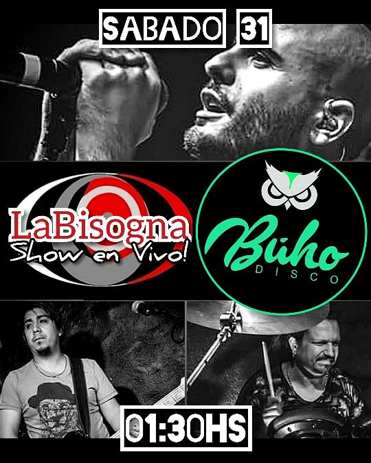 buho_disco's tweet photo. ➡️ CERRAMOS AGOSTO CON TODO⬅️✴️SABADO 31 DE AGOSTO✴️⌛ OPEN 1AM ⏰ RT ♻️ 
🎉Regalos a la mesa más fiestera 🎁💝🍾🥂🎉Los mejores covers de la comarca llegan a búho de la mano de @la_bisogna! 🎸
🎉Cerramos la noche con DJ
@markusweinn 
🌍 Stroeder 
🏠 San Francisco 363 https://t.co/41WU9l6tAU