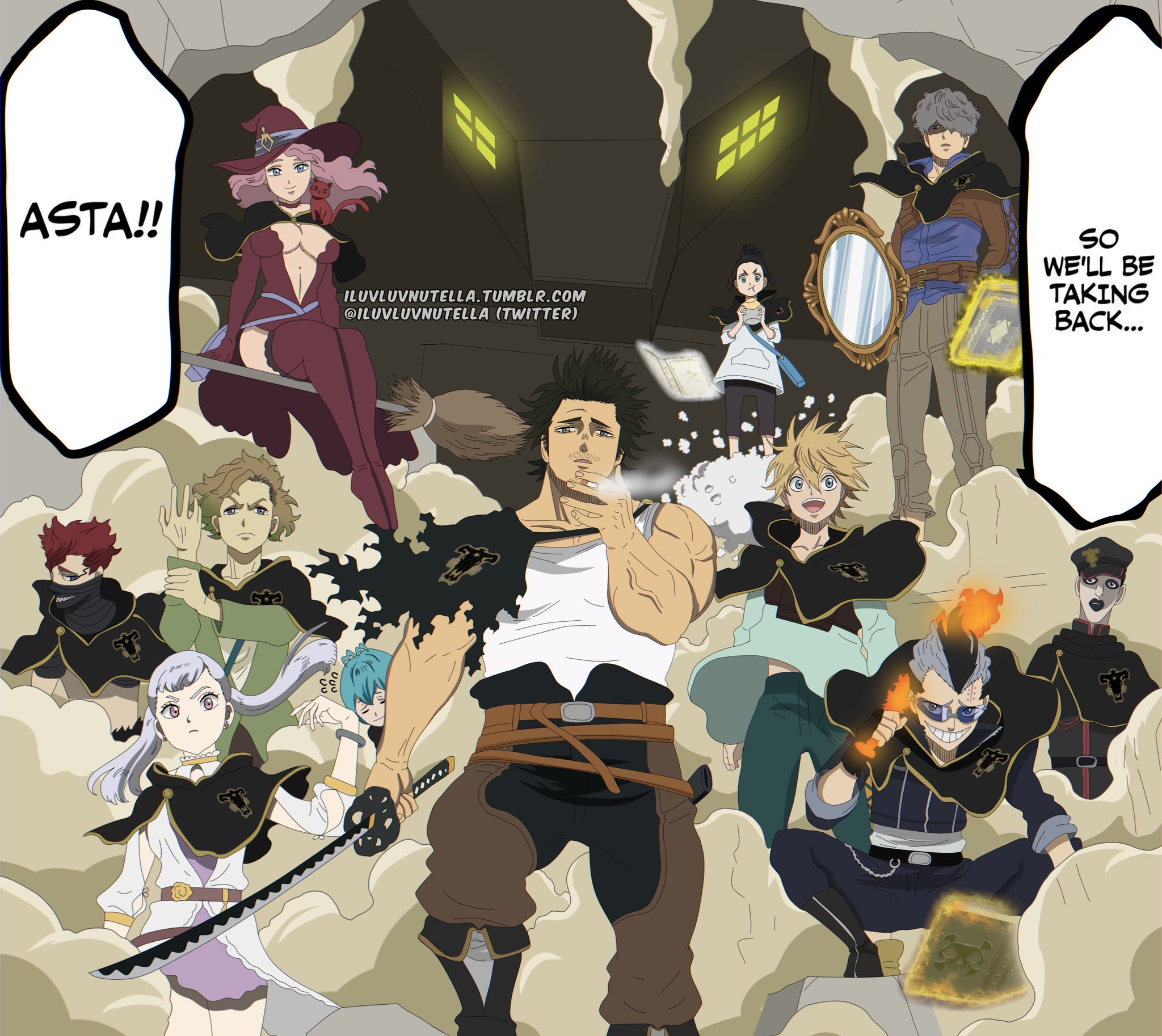 D O N N A Blackclover Chapter 218 The Worst Of The Worst ブラッククローバー Mycoloring T Co L7lnk6wfka Twitter