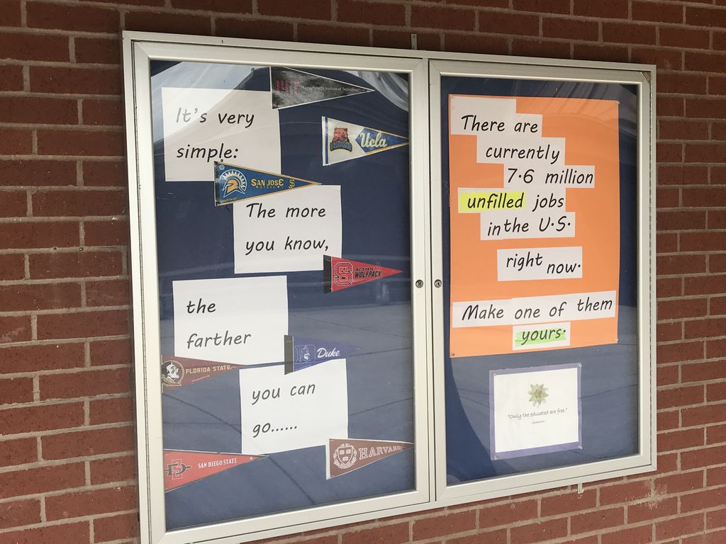 MASD91AVID's tweet photo. Mt. Angel Middle School is gearing up for the start of the year getting #collegeandcareerready Where will your road take you? #AVIDdistrictwide #AVIDOregon #MASDavid https://t.co/WX8PUXraOw
