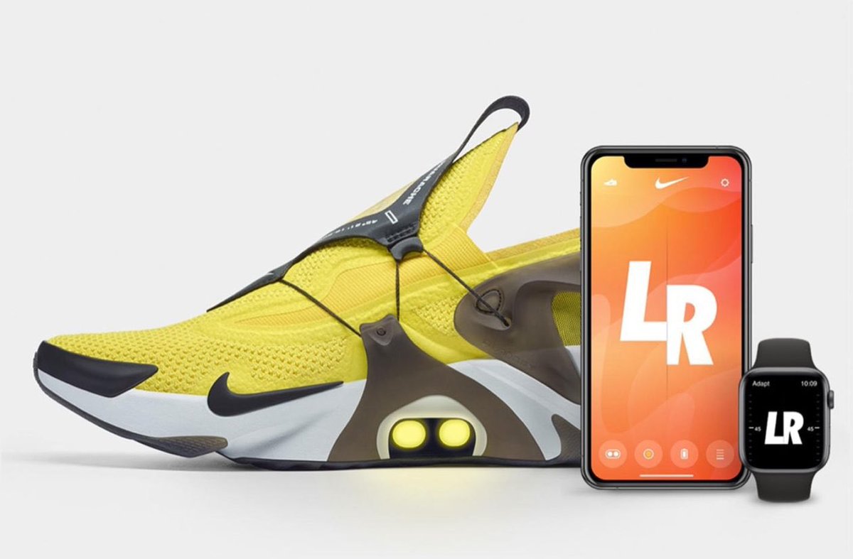 MobileTechATes1's tweet photo. De volta para o futuro?
Novos tênis da Nike podem ser amarrados pela Siri ou pelo Apple Watch. Ele pode não ser exatamente lindo, mas o que importa é a inteligência, não?
#Apple #Siri #AppleWatch #Nike #NikeAdapt #FitAdapt https://t.co/Ynp7laiTt7