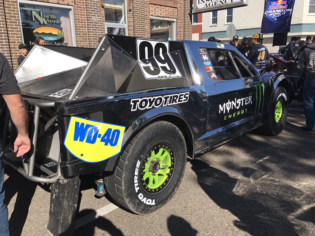 christopherlion's tweet photo. Here in downtown Crandon waiting for the @CrandonOffRoad parade to start. Some awesome special wraps for this weekend. https://t.co/Tj3QfOjqaq