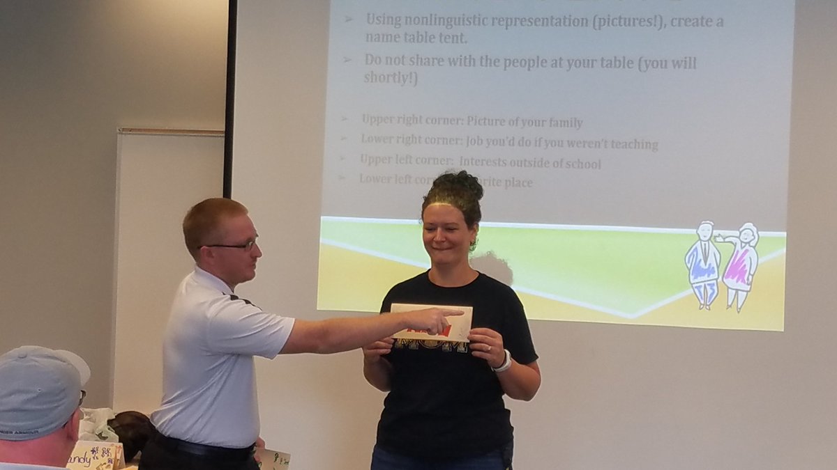 Srawoodmv's tweet photo. Getting to know each other in Teachers Academy. #GreatNorthwest #nwrpdc https://t.co/eWSliRA82R