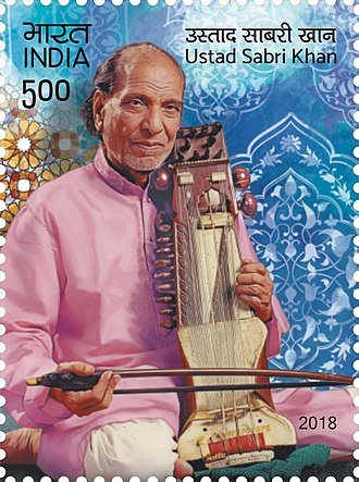 12/n #UstadSabriKhan jiIf you love  #IndianClassicalMusic, pls contribute your 2 cents in form of at least one stamp as a reply to this curated thead of postal stamps related to  #ICMLet's co-curate the golden moments of Indian Classical Music history TOGETHER.